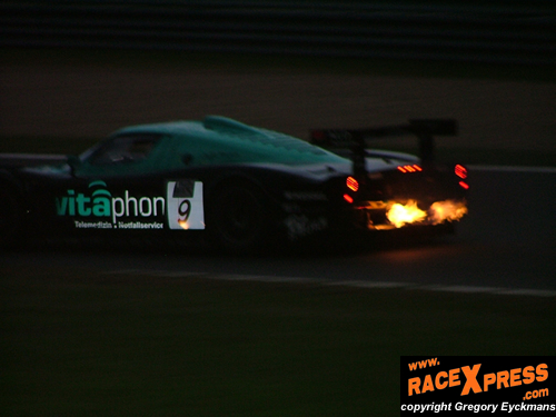 Vitaphone Racing nr 9 op pole voor de Proximus 24 hours of Spa